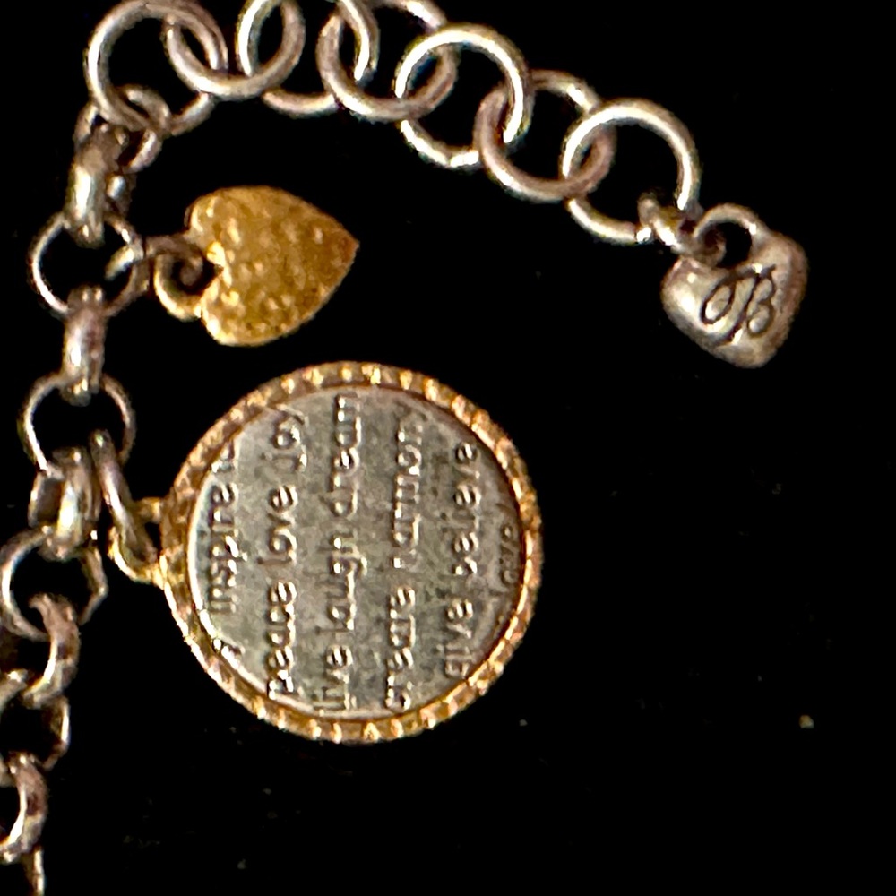 Brighton gold tone & silver bracelet